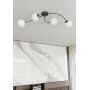 Emibig Vibra 13984 lampa podsufitowa 4x10 W biała-czarna zdj.4