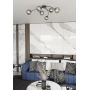 Emibig Vibra 13996 lampa podsufitowa 6x10 W czarna-grafitowa zdj.4