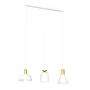 Emibig Fox 14033 lampa wisząca 3x15 W czarna-złota zdj.1