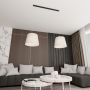 Emibig Epoca 14042 lampa wisząca 2x15 W czarna-beżowa zdj.3