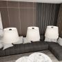 Emibig Epoca 14043 lampa wisząca 3x15 W czarna-beżowa zdj.4