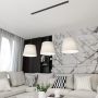 Emibig Epoca 14043 lampa wisząca 3x15 W czarna-beżowa zdj.5