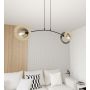 Emibig Skiva 14092 lampa wisząca 2x15 W czarna zdj.5