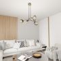 Emibig Skiva 14094 lampa wisząca 4x15 W czarna zdj.6
