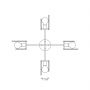 Emibig Skiva 14094 lampa wisząca 4x15 W czarna zdj.3
