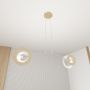Emibig Skiva 14102 lampa wisząca 2x15 W biała zdj.5