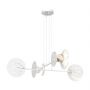 Emibig Xotic 14124 lampa wisząca 4x15 W biała zdj.1