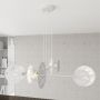 Emibig Xotic 14124 lampa wisząca 4x15 W biała zdj.5