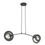 Emibig Euforia 14132 lampa wisząca 2x15 W czarna zdj.1