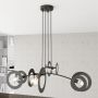 Emibig Euforia 14134 lampa wisząca 4x15 W czarna zdj.5