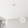 Emibig Euforia 14142 lampa wisząca 2x15 W biała zdj.4