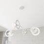 Emibig Euforia 14144 lampa wisząca 4x15 W biała zdj.4