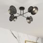 Emibig Frick 14154 lampa podsufitowa 4x15 W czarna zdj.3
