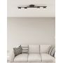 Emibig Fragment 14174 lampa podsufitowa 4x12 W czarna zdj.4