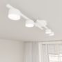 Emibig Fragment 14184 lampa podsufitowa 4x12 W biała zdj.6