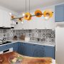 Emibig Token 14286 lampa wisząca 6x15 W czarna-pomarańczowa zdj.6