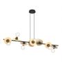 Emibig Token 14298 lampa wisząca x15 W czarna zdj.1