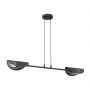 Emibig Saber 14302 lampa wisząca 2x15 W czarna zdj.1