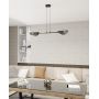 Emibig Saber 14302 lampa wisząca 2x15 W czarna zdj.3