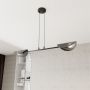 Emibig Saber 14302 lampa wisząca 2x15 W czarna zdj.4