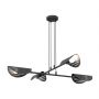 Emibig Saber 14304 lampa wisząca 4x15 W czarna zdj.1