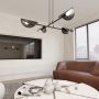 Emibig Saber 14304 lampa wisząca 4x15 W czarna zdj.6