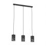 Emibig Tank 14313 lampa wisząca 3x15 W czarna zdj.1