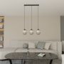 Emibig Verdi 14343 lampa wisząca 3x15 W czarna-grafitowa zdj.3