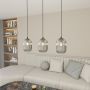 Emibig Verdi 14343 lampa wisząca 3x15 W czarna-grafitowa zdj.4