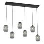Emibig Verdi 14346 lampa wisząca 6x15 W czarna-grafitowa zdj.1