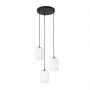 Emibig Verdi 14353PREM lampa wisząca 3x15 W biała-czarna zdj.1