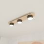 Emibig Diaz 14383 lampa podsufitowa 3x12 W czarna-drewno zdj.3