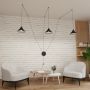 Emibig Abramo 1603 lampa wisząca 3x15 W czarna zdj.2