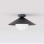 Emibig Mono 17171S lampa podsufitowa 1x10 W czarna-opal zdj.1