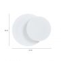 Emibig Circle 9721 kinkiet 1x8 W biały zdj.2