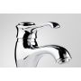 Emmevi Rubinetterie Tiffany 6003CR bateria umywalkowa stojąca chrom zdj.3