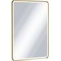 Excellent Corido DOEXCO080060GB lustro 60x80 cm prostokątne z oświetleniem z matą grzewczą złoty zdj.1