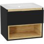 Excellent Tuto 2.0 MLEX215160001BK front szafki 60x2x21.9 cm podumywalkowa wisząca czarna zdj.5