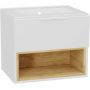 Excellent Tuto 2.0 MLEX215160002WH front szafki 60x2x24.6 cm podumywalkowa wisząca biała zdj.5
