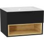 Excellent Tuto 2.0 MLEX215180002BK front szafki 80x2x24.6 cm podumywalkowa wisząca czarna zdj.5