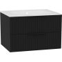 Excellent Tuto 2.0 MLEX215180003BK front szafki 80x2x24.6 cm podumywalkowa wisząca czarna zdj.4