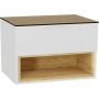 Excellent Tuto 2.0 MLEX2171800WHBL korpus szafki 80x46.5x50 cm podumywalkowa wisząca biała-dąb zdj.5