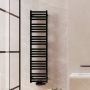 Excellent Horos GREXHO14635BL grzejnik łazienkowy drabinkowy 146x35 cm czarny zdj.4