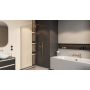 Excellent Vidoq KAEX1506900LPGB ścianka prysznicowa walk-in 90 cm złoty szczotkowany/szkło przezroczyste zdj.2