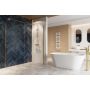 Excellent Vidoq KAEX1512078520000601 ścianka prysznicowa walk-in 80 cm chrom połysk/szkło przezroczyste zdj.11