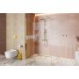 Excellent Vidoq KAEX1512078520000601 ścianka prysznicowa walk-in 80 cm chrom połysk/szkło przezroczyste zdj.12
