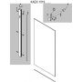 Excellent Vidoq KAEX1512078520000601 ścianka prysznicowa walk-in 80 cm chrom połysk/szkło przezroczyste zdj.4