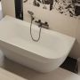 Excellent Oceana 2.0 WAEXOCE2165WPWH wanna przyścienna 165x75 cm owalna biała zdj.4