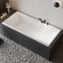 Excellent Pryzmat 2.0 WAEXPRY216WHS wanna prostokątna slim 160x75 cm biała zdj.4