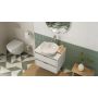 Excellent Design ARIN1485K01WHCR korek do umywalki chrom-biały zdj.3